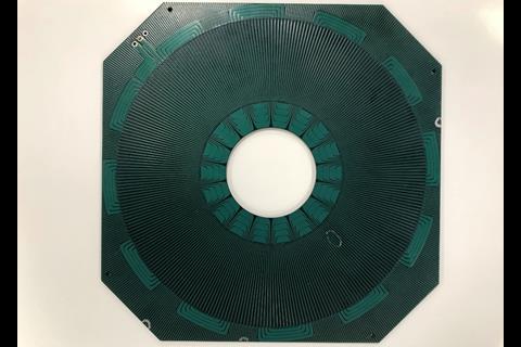 From the PCB stator it is clear to see where the weight and bulk reduction lies